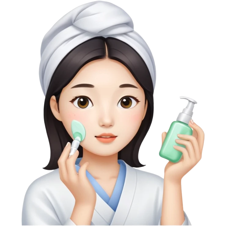 skin care Kit Rituals korean girl emoji