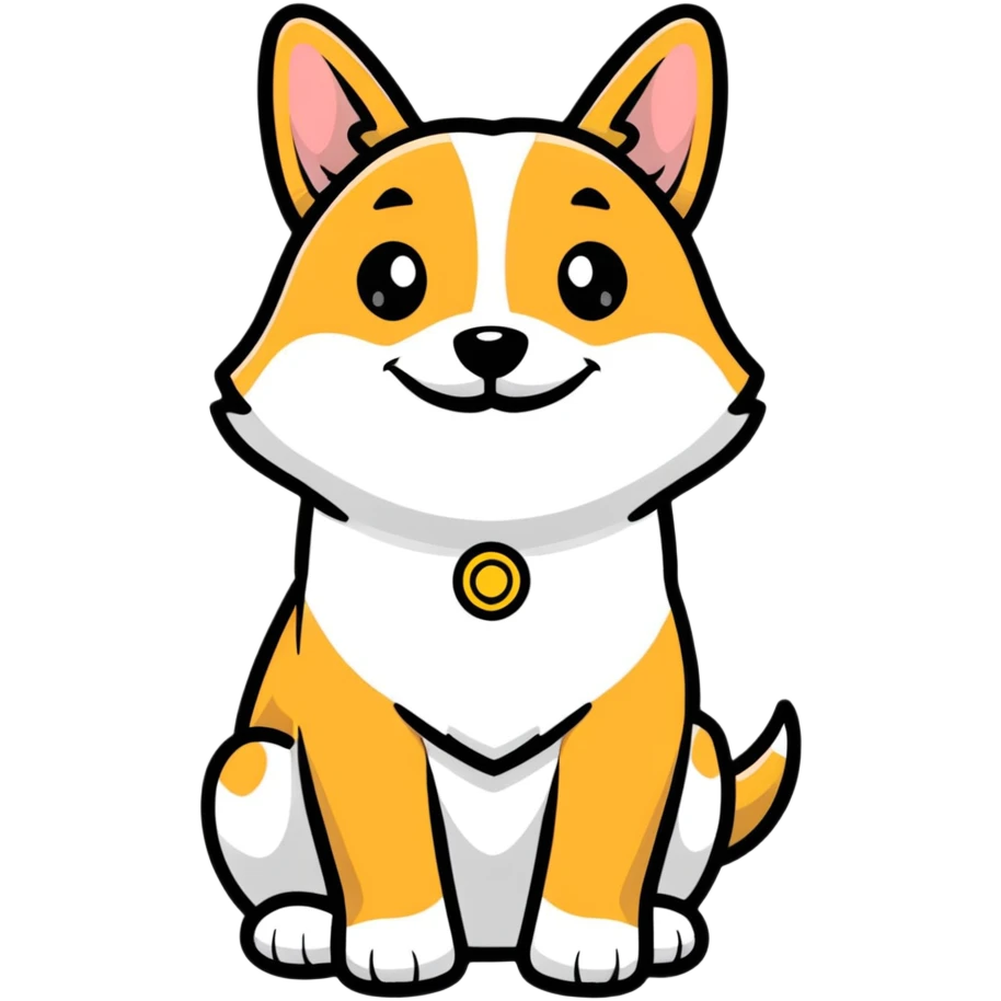 happy dog emoji
