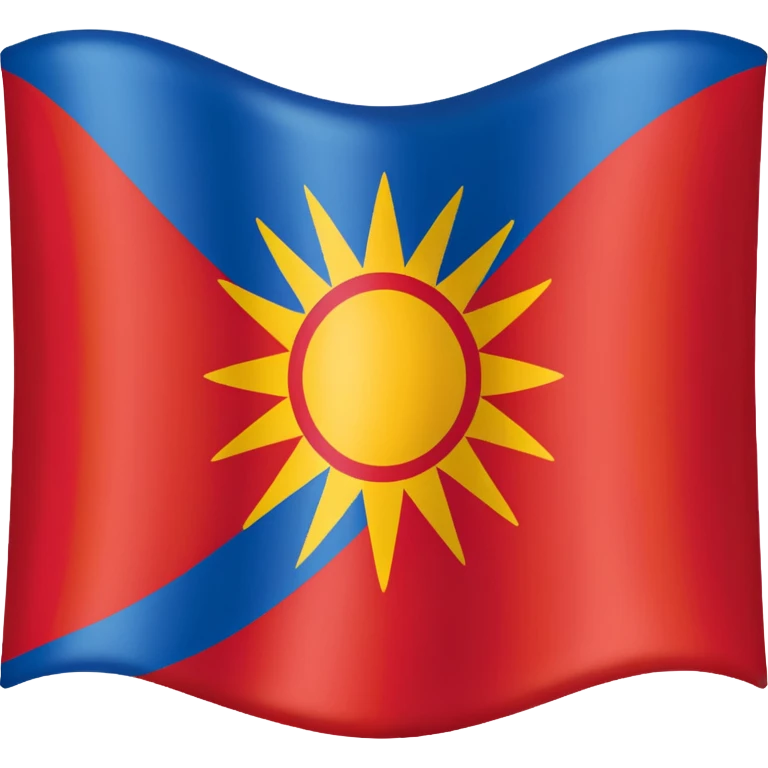 Drapeau gitan emoji emoji