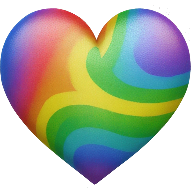 rainbow heart emoji