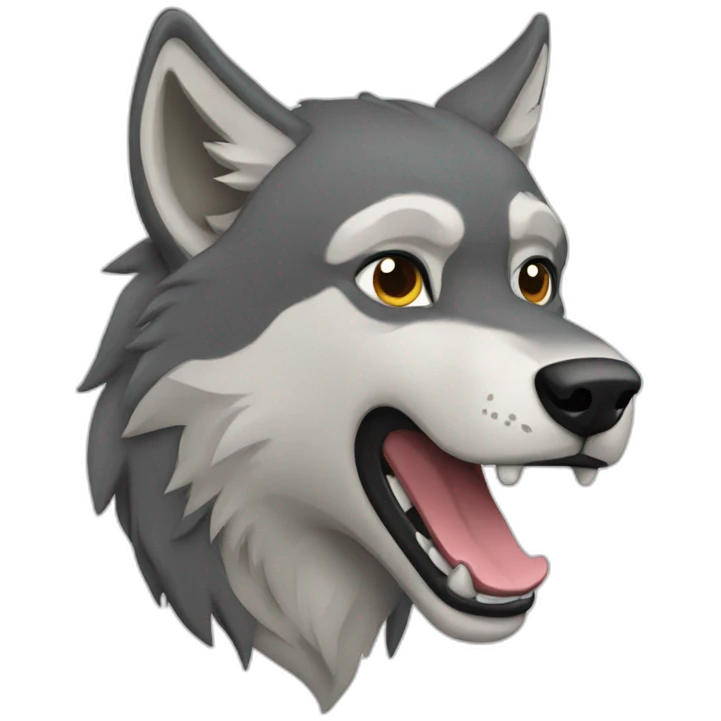 Loup emoji