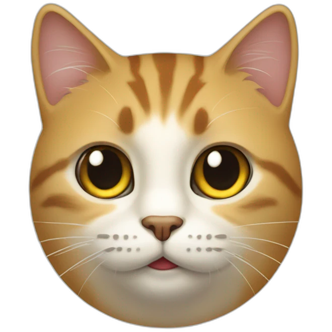 Un chat qui ne sais pas emoji