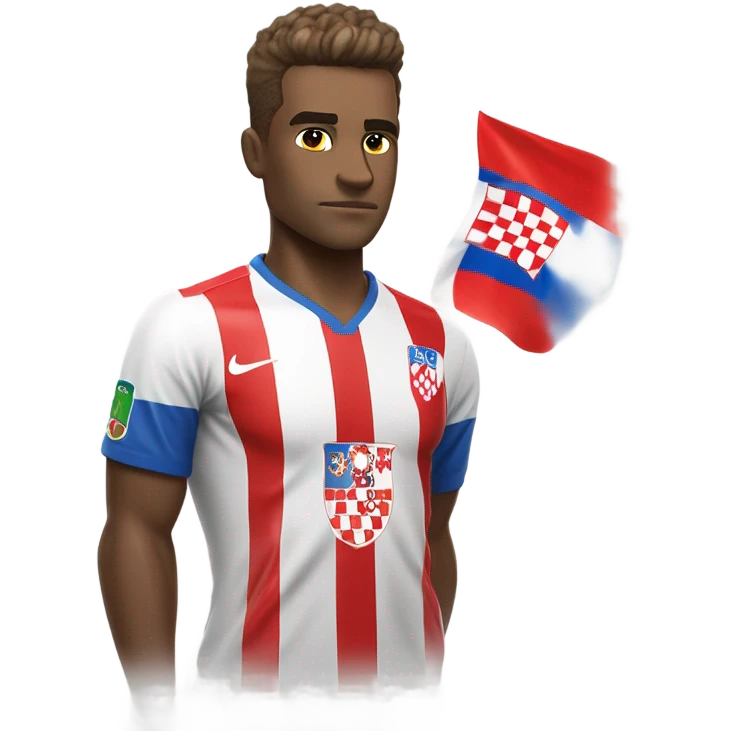 Croatia soccer captain  emoji