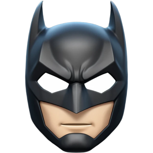 Make a emoji of batman logo pro level  emoji