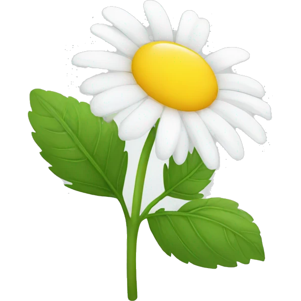 CHAMOMILE with leaf emoji