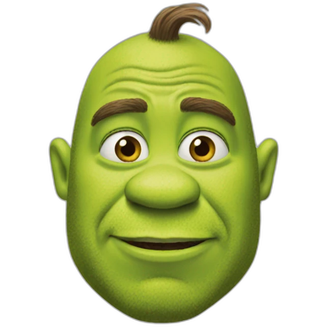 green-shrek emoji