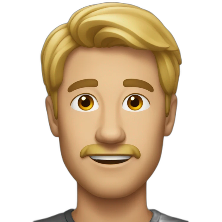 Ein Mann der abnusst emoji