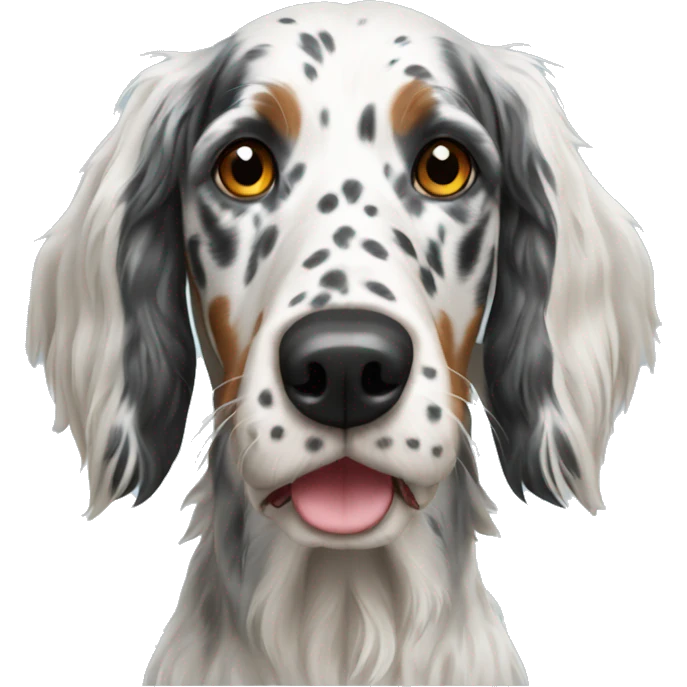 English setter emoji