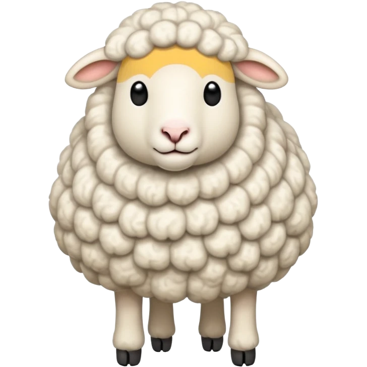 Full body Sheep emoji emoji