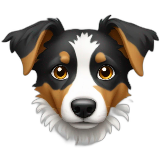 tricolor half-face border-aussie emoji