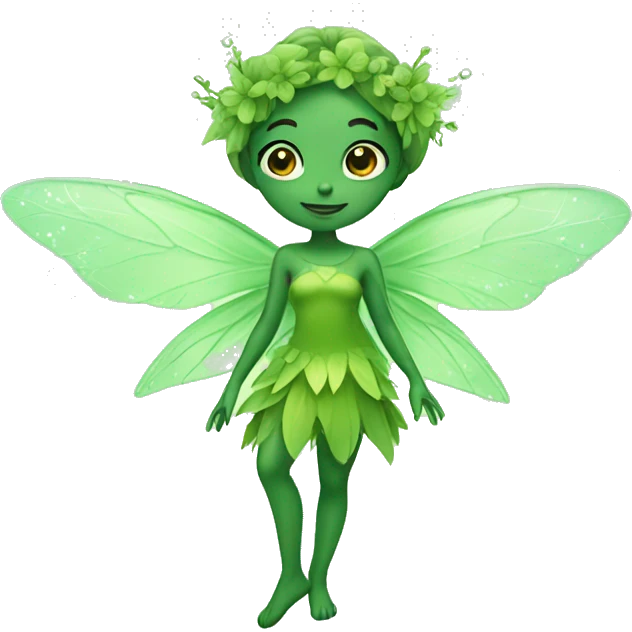 Green fairy emoji