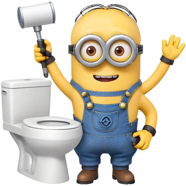 Skibidi toilet minion  emoji