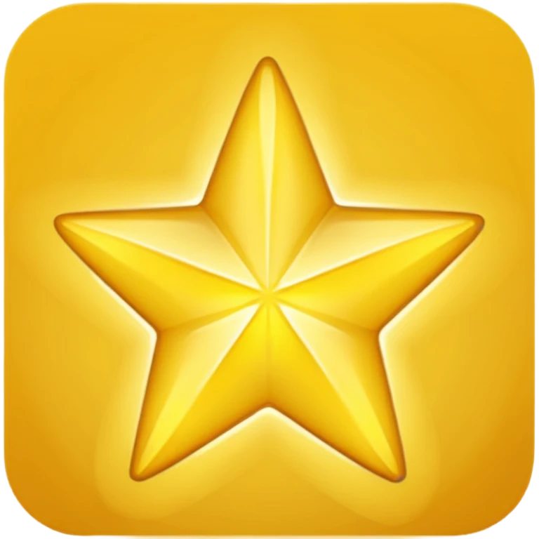 Yellow star emoji