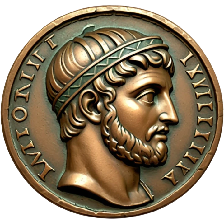 an old roman coin emoji