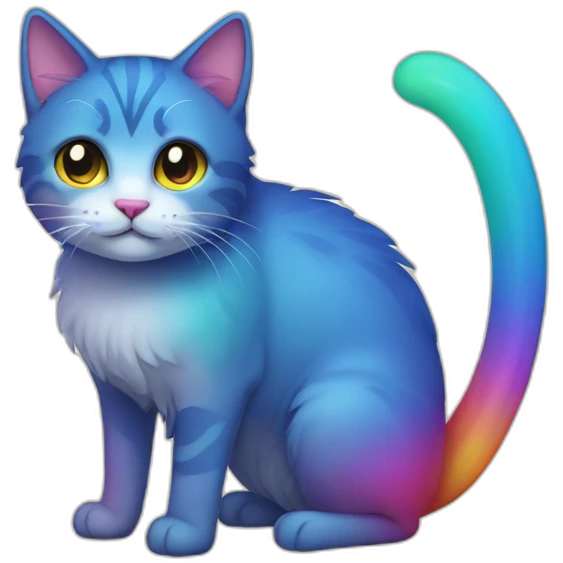 rainbow cat emoji