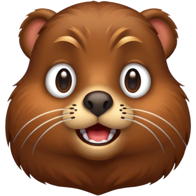 зроби емоджі упоротого бобра emoji