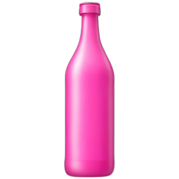 Pink Bottle emoji