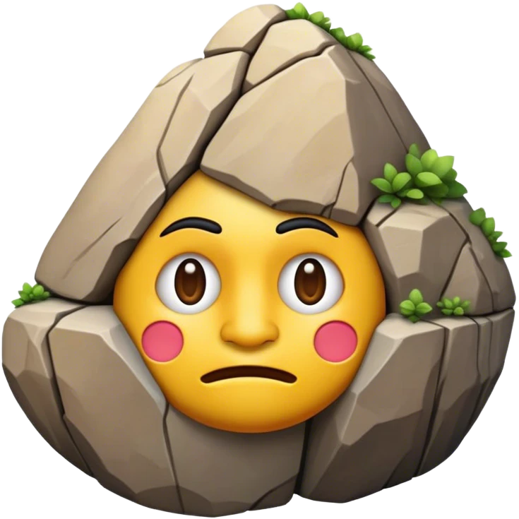 Cinematic Realistic Guatapé Rock Emoji emoji