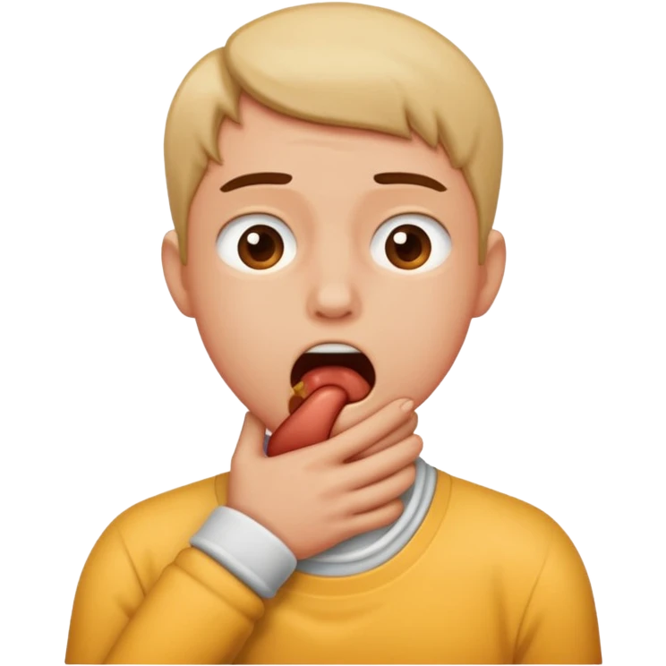 Choking emoji