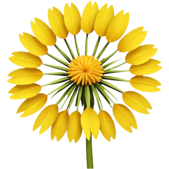Dandelion flower emoji emoji