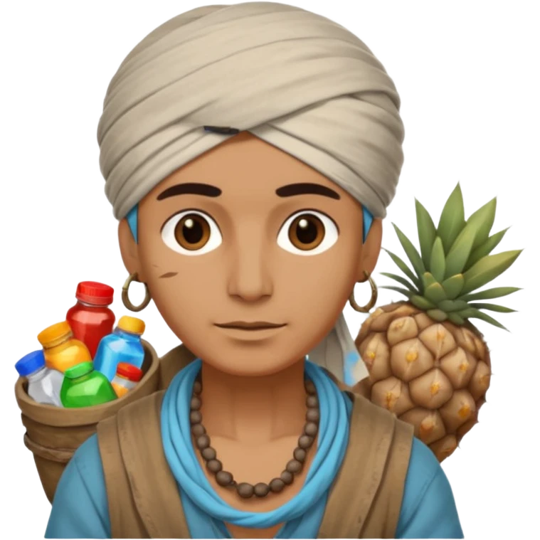 Desert Trader, with items emoji