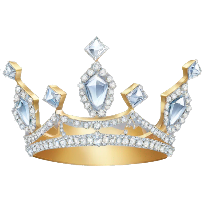 diamond crown tiara emoji