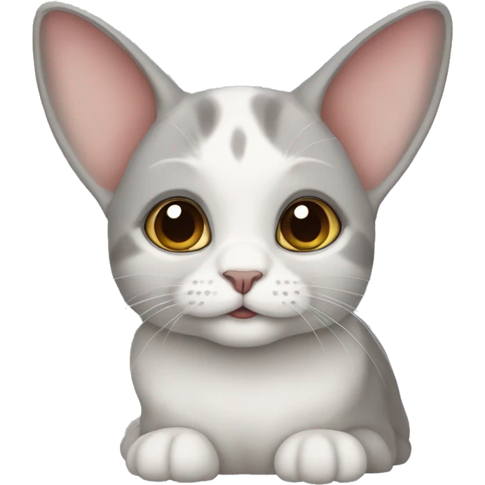 lop-eared cat emoji