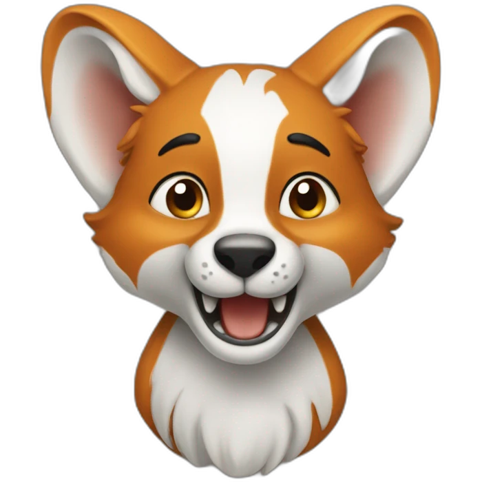 renard sur éléphant emoji