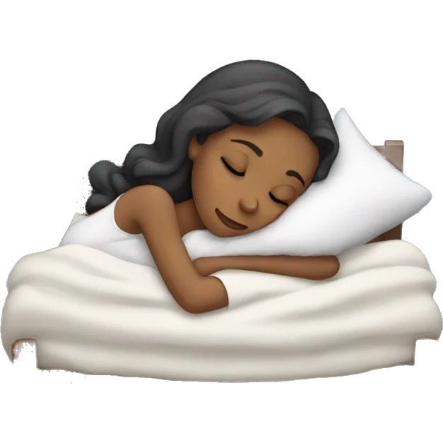 Girl sleeping  emoji
