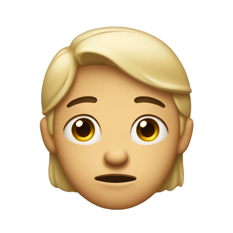 Disappointed  emoji