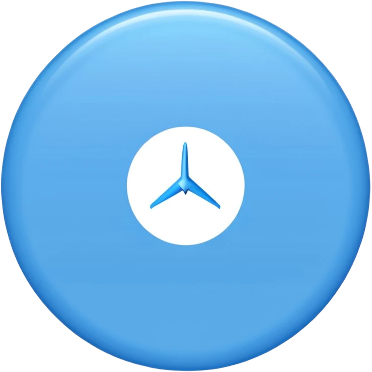 sky blue circle with blue check inside the circle emoji