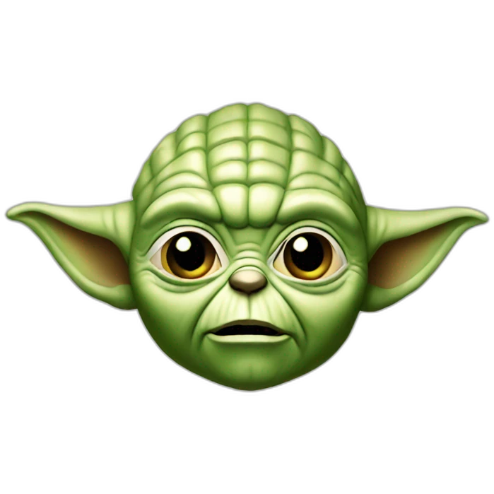 Yoda thanks emoji