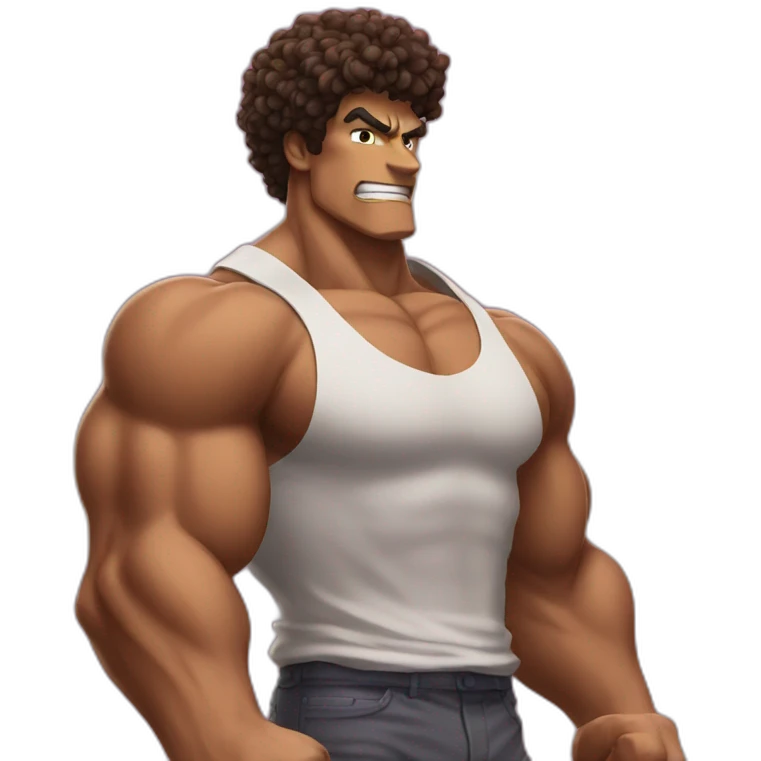Baki hamma flexing emoji