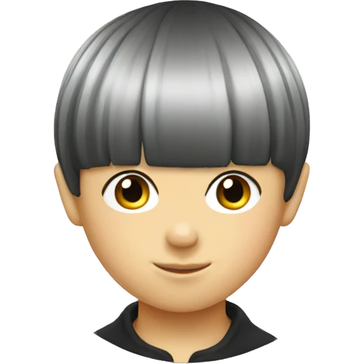 bowl cut emoji