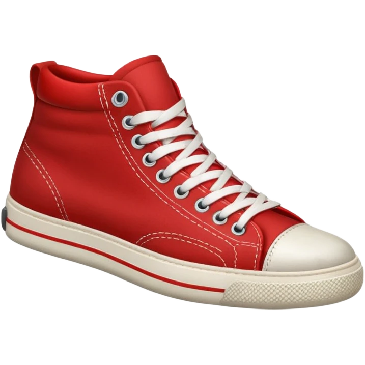 Red sneakers emoji