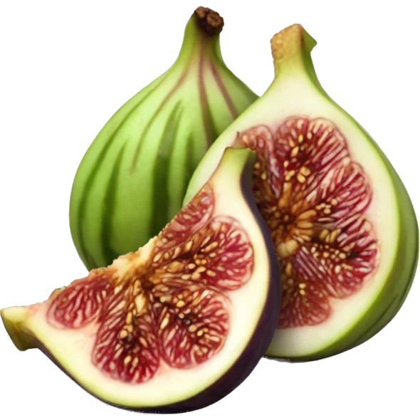sliced fig emoji