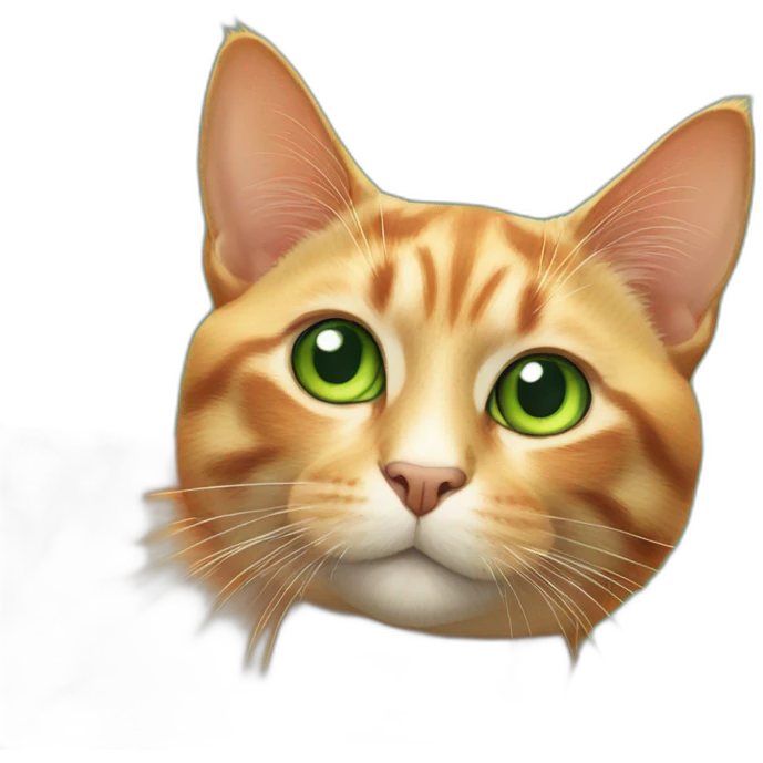 Ginger-and-brown-tortoise-cat-green-eyes emoji