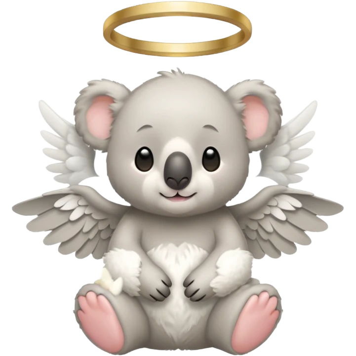 koala angel emoji