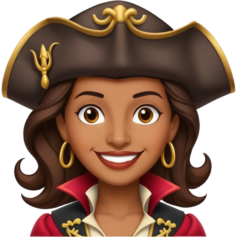 Latina Captain Hook emoji