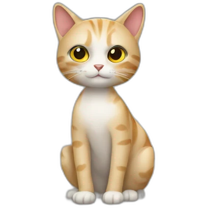 Cat en robe des chambre emoji