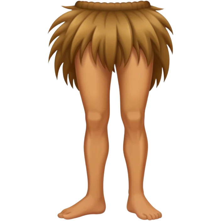 Leg with lots of hair emoji