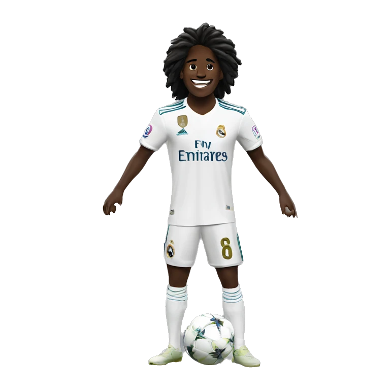 Eduardo camavinga Real Madrid celebrating emoji