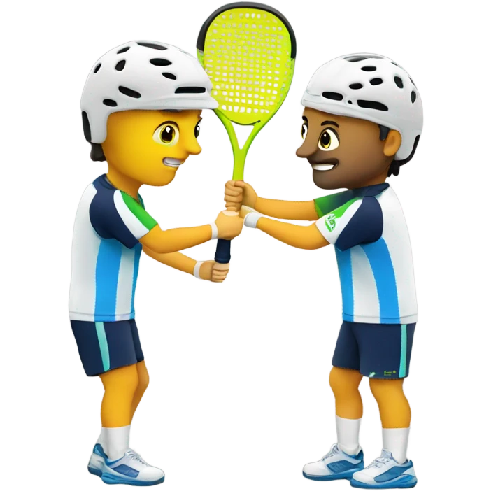Padel partners emoji