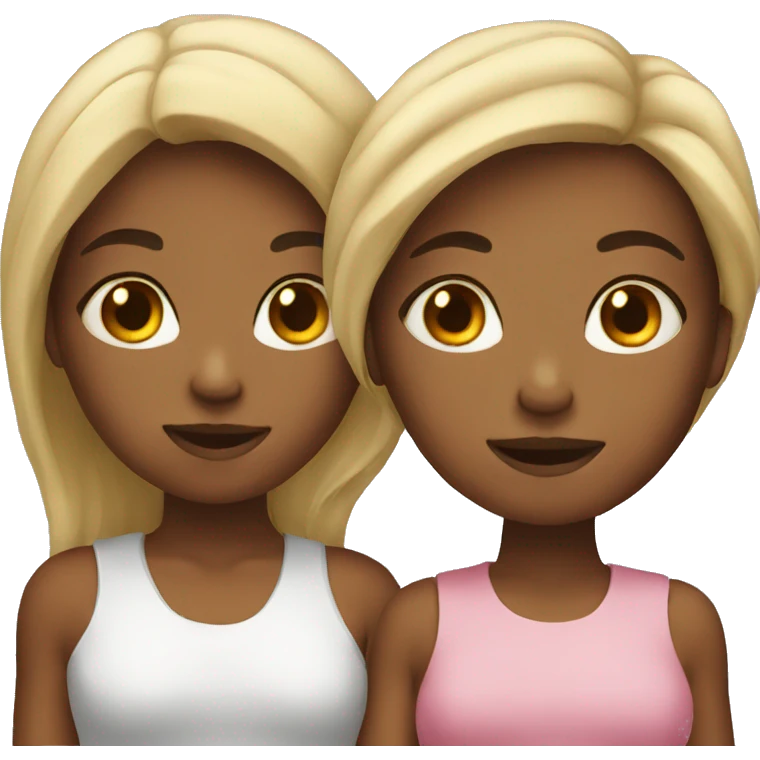 Two girls emoji