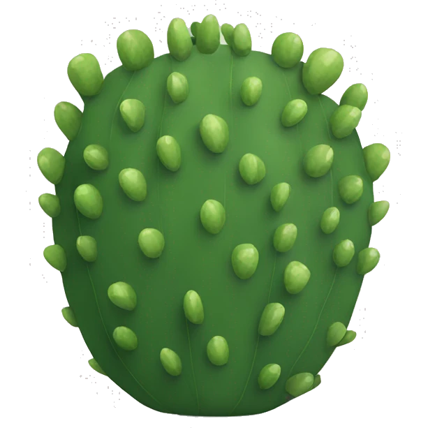round Nopal emoji
