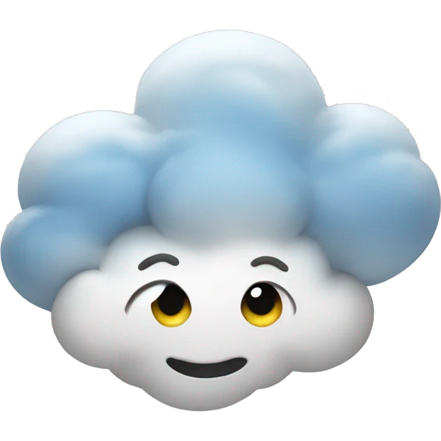 Cloud emoji