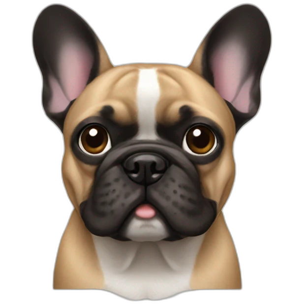 French Bulldog emoji