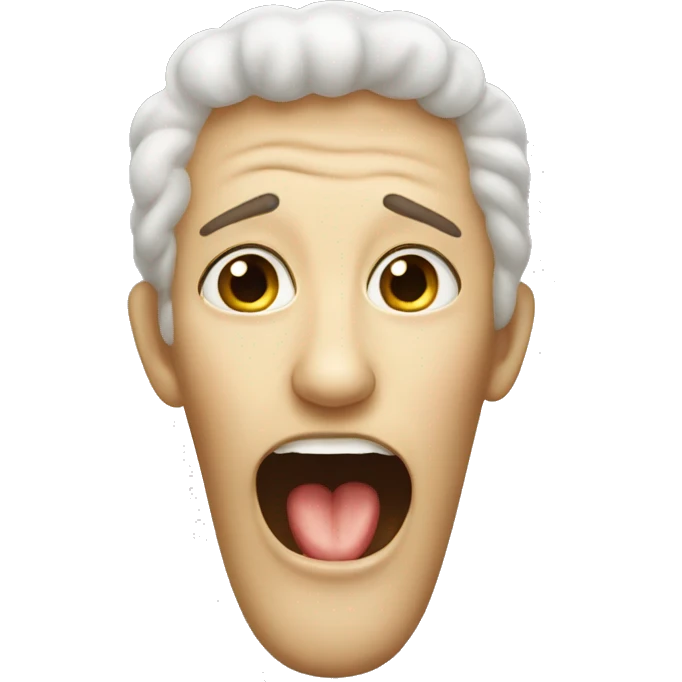 angel tongue emoji