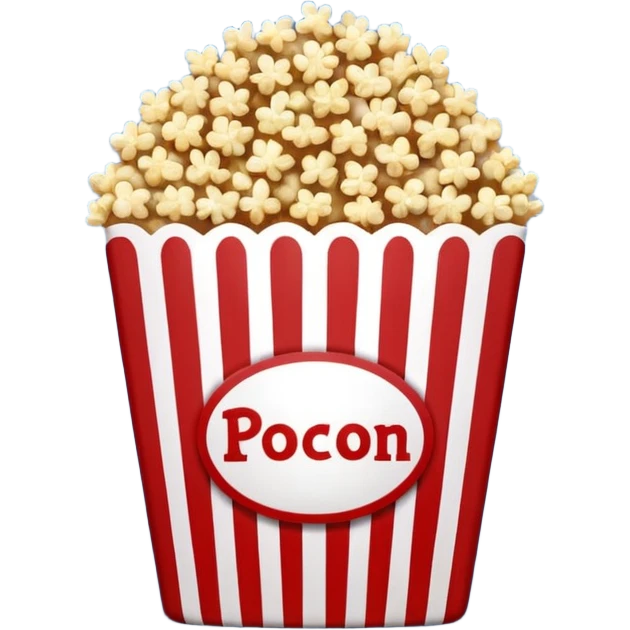 stadium popcorn in blue (#00A3E0) and red (#F9423A) emoji