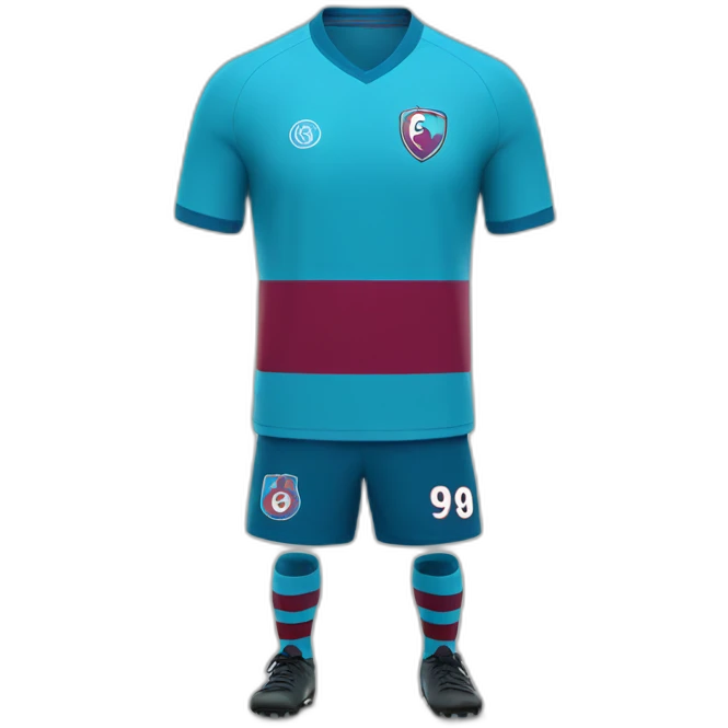 Trabzonspor football club uniform emoji